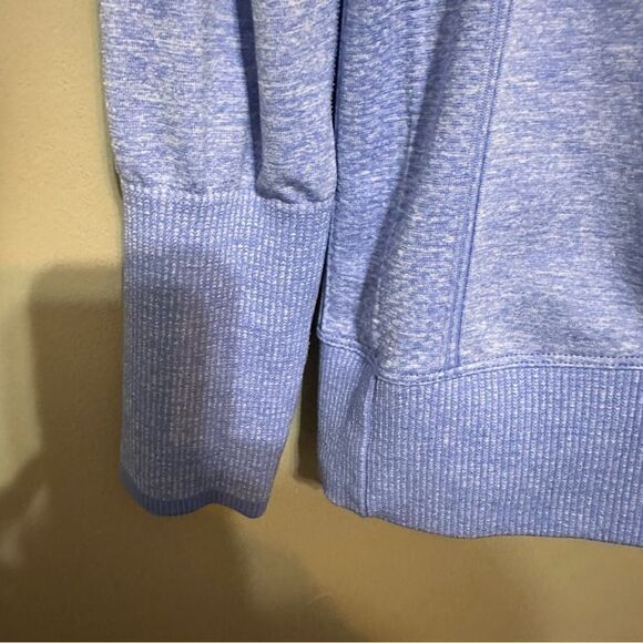 Lucy Seamless Sweat it out Hoodie Petunia Heather size large - Picture 5 of 7